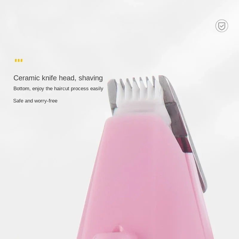 Professional Electric Dog Hair Trimmer: Pet Foot Hair Cutter for Dogs and Cats - Grooming Hairdresser Scissors with Butt and Ear Pedicating Capabilities