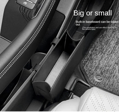 Car Trash Can & Storage Bag — Foldable Hanging Seat Back Organizer for Car Door & Interior Storage