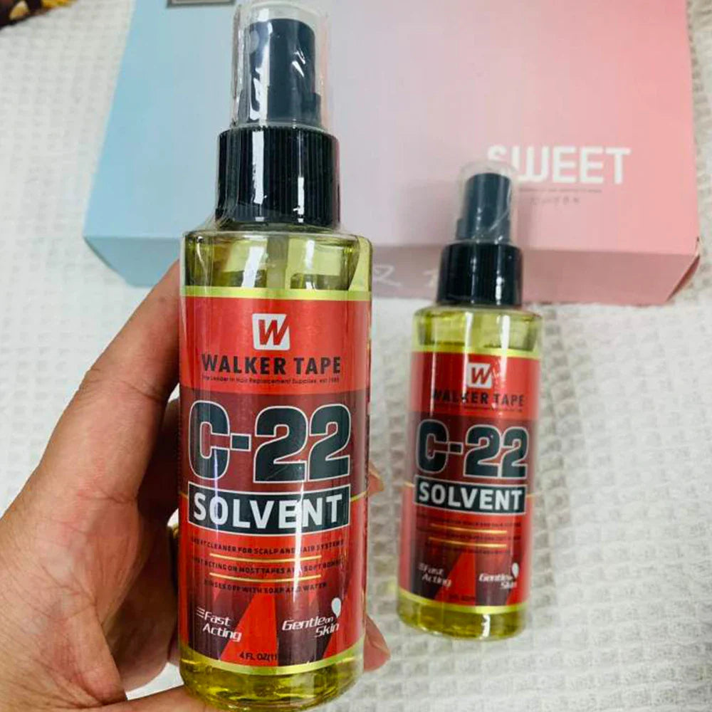 C-22 Solvent Spray Remover — Lace Wig & Toupee Adhesive Remover, Wig Glue & Tape Hair Extension Cleaner
