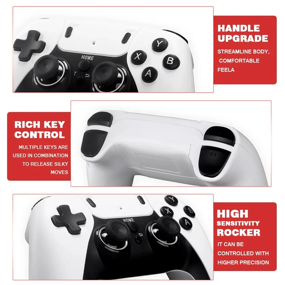 New GD10 PRO Video Game Stick Console – 4K, 58,000 Retro Games, 256GB, 2.4G Wireless Controllers, Perfect Christmas Gift