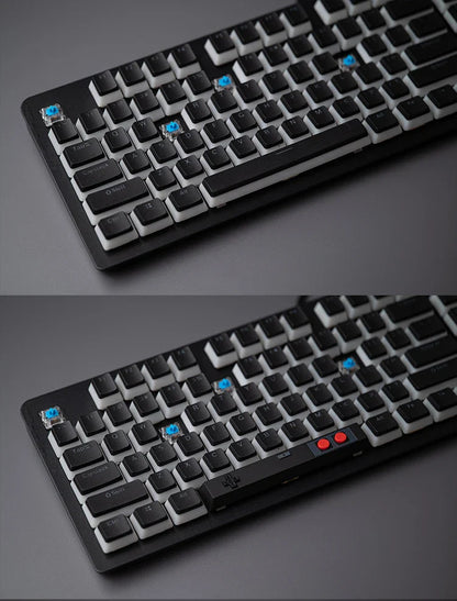Retro Gamepad Keycap 6.25u Spacebar – Artisan ABS Keycap for MX Switches, Black & White for Mechanical Gaming Keyboards