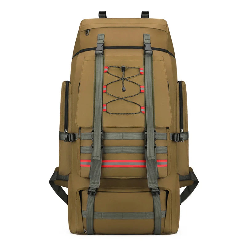 130L Hiking & Camping Backpack - Large Molle Trekking Rucksack for Men, Outdoor Travel & Sports Bag