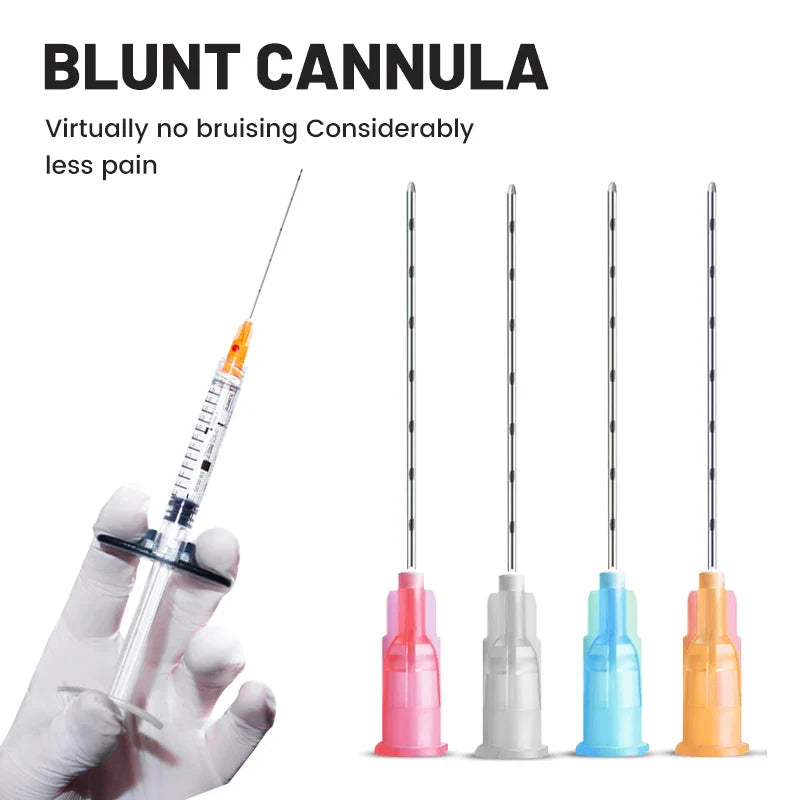 Korea Fine Micro Blunt Cannula Needle – 14G 90MM Blunt Tip for Hyaluronic Filler