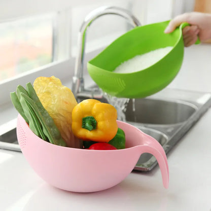 Rice Washing Filter Strainer Basket – Your Essential Kitchen Kit for Cleaning, Draining, and More!