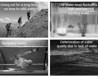 MagTool ATO-360P Smart Aquarium Water Refill Pump – Automatic Top Off (ATO) System for Fish Tanks with Filter Accessory