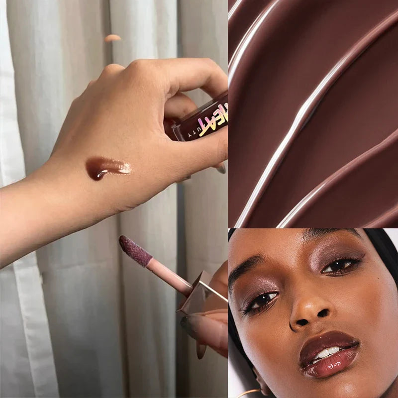 FB Gloss Bomb Cream Lip Gloss | High Shine, Glitter, Moisturizing Plumper, Long-Lasting Liquid Lipstick 9ml