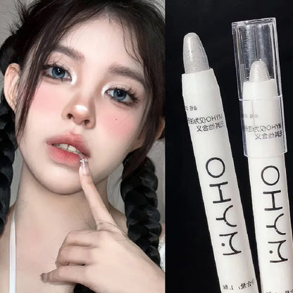 Silkworm Highlight Pen - Monochrome Brightening Flash Eye Shadow Makeup Pencil