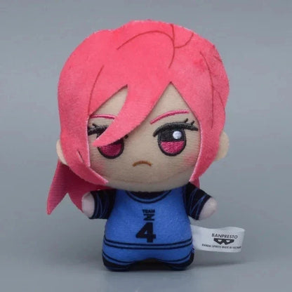10cm Blue Lock Plush Keychain – Nagi, Seishiro, Chigiri, Hyoma, Gagamaru & Gin Soft Bag Pendant Toy Gift