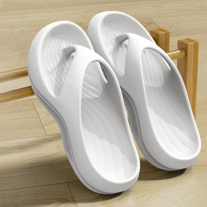 Women’s EVA Thick Heel Sandals – Anti-Slip Odor-Resistant Summer Flip Flops & Outdoor Comfortable Slippers