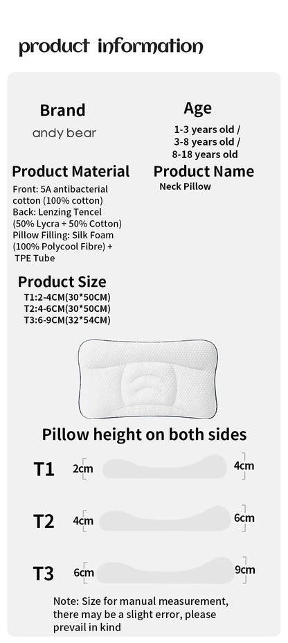 Baby Neck Pillow for Newborns – Nursing Cushion & Infant Bedding Accessory for Comfortable Sleep