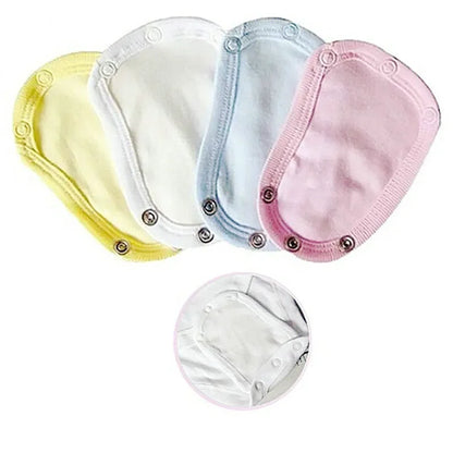 4PCS Baby Romper Set – Soft Jumpsuit Bodysuit with Extender | Comfortable & Cute Infant Outfit