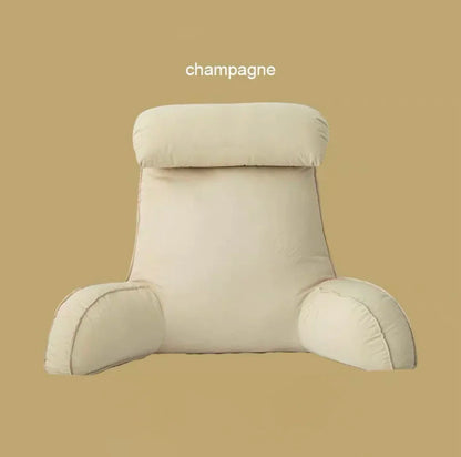 Triangular Headboard Wedge Pillow – Large Reading Backrest Support Cushion for Bed Sleeping & Positioning Comfort Bolster