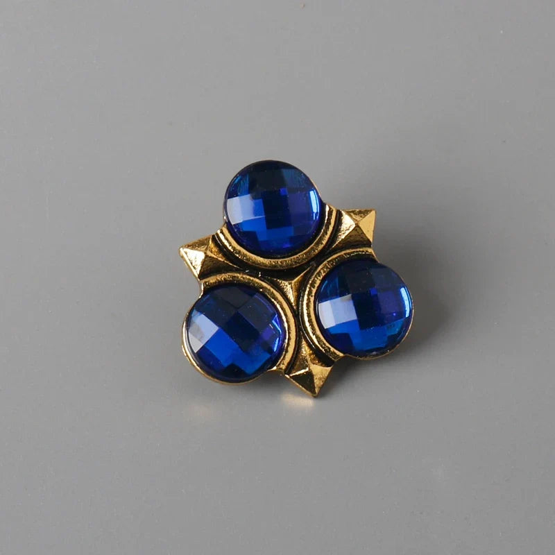 Zelda Hylian Shield Brooch Set - Master Sword, Majora’s Mask & Spiritual Stones Lapel Pins