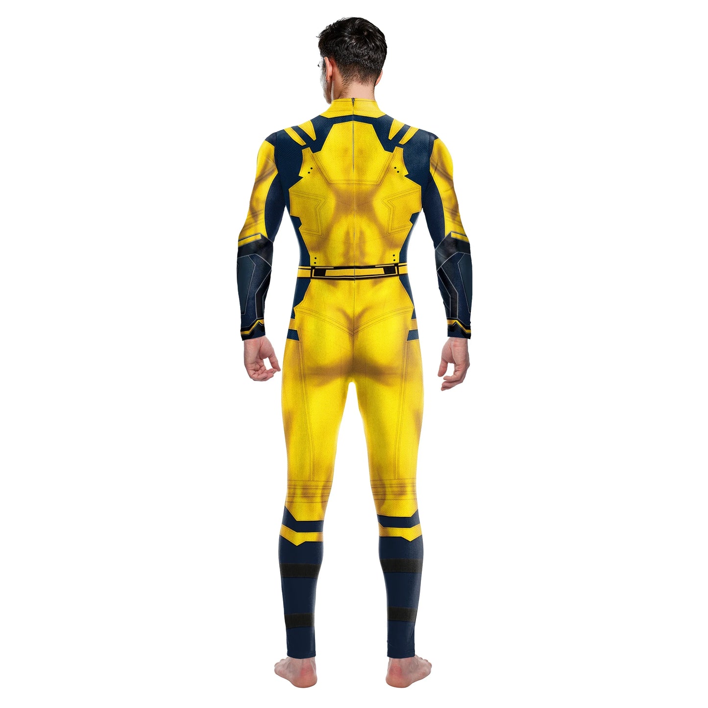 “You’re My Secret” Superhero Cosplay Costume – Deadpool & Wolverine Jumpsuit Bodysuit for Men, Halloween & Party