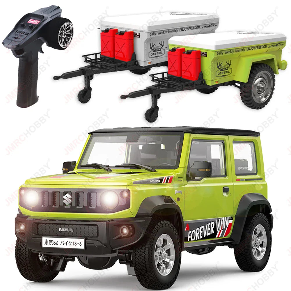 HG4-53 Pro Suzuki Jimny 1/16 Scale RC Car with Light, Sound & Smoke – 2.4G Remote Control Crawler