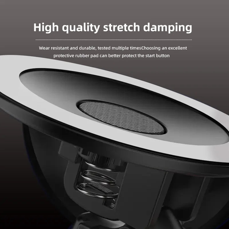 Car Start Button Cover – Rocker Style Automotive Interior Accessory, Retro Joystick Decoration, Universal Car Gift