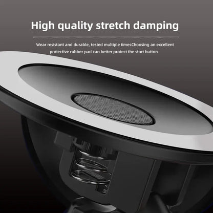 Car Start Button Cover – Rocker Style Automotive Interior Accessory, Retro Joystick Decoration, Universal Car Gift