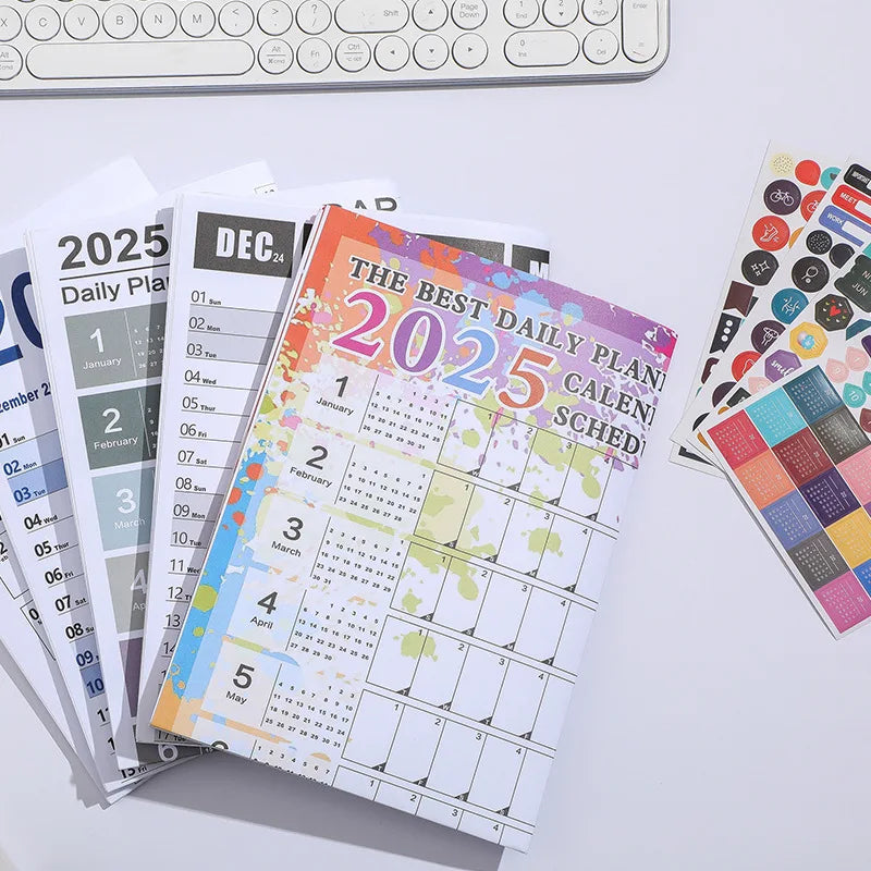 2024-2025 Kawaii Wall Calendar Planner – Large Schedule Organizer, To-Do List, Target Tracker, Office Supplies