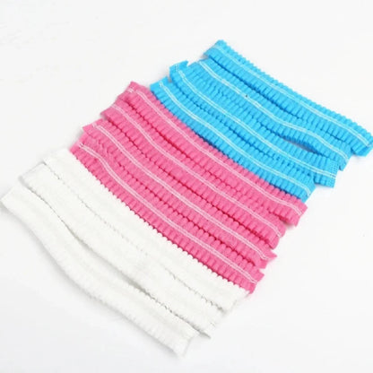 100pcs Disposable Hair Net Caps - Sterile Microblading Accessories for Permanent Makeup - Ideal for Eyebrow Tattooing