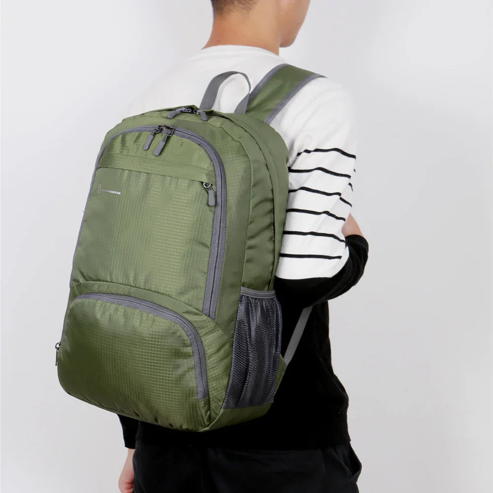 Lightweight Foldable Backpack - Waterproof Packable Daypack for Men & Women, Travel, Hiking, Outdoor Cycling & Camping Bag