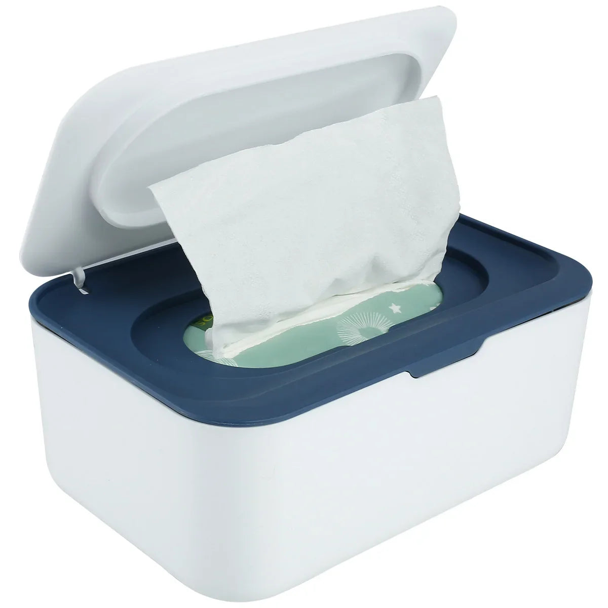 Portable Wet Tissue Box Dispenser with Lid – Dustproof Napkin & Tissue Holder for Baby, Car, and Home Use