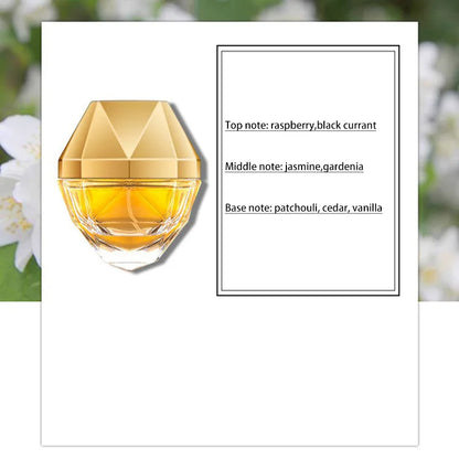 Hot Million Gold Perfume for Men & Women, Seductive Leather Notes, 100ml Valentine's Day Gift