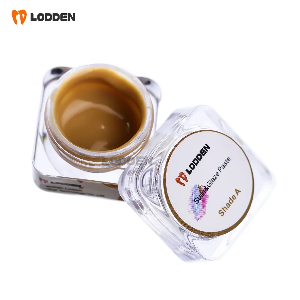 Dental Stain & Glaze Paste – 4g Porcelain for Zirconia, Lithium Disilicate & Glass Ceramic Low-Temperature Glazing