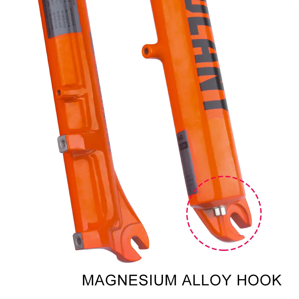 BOLANY Mountain Bike Fork – 29 Inch MTB Air Suspension, Shock Absorbing Fork for Downhill & MTB Bikes