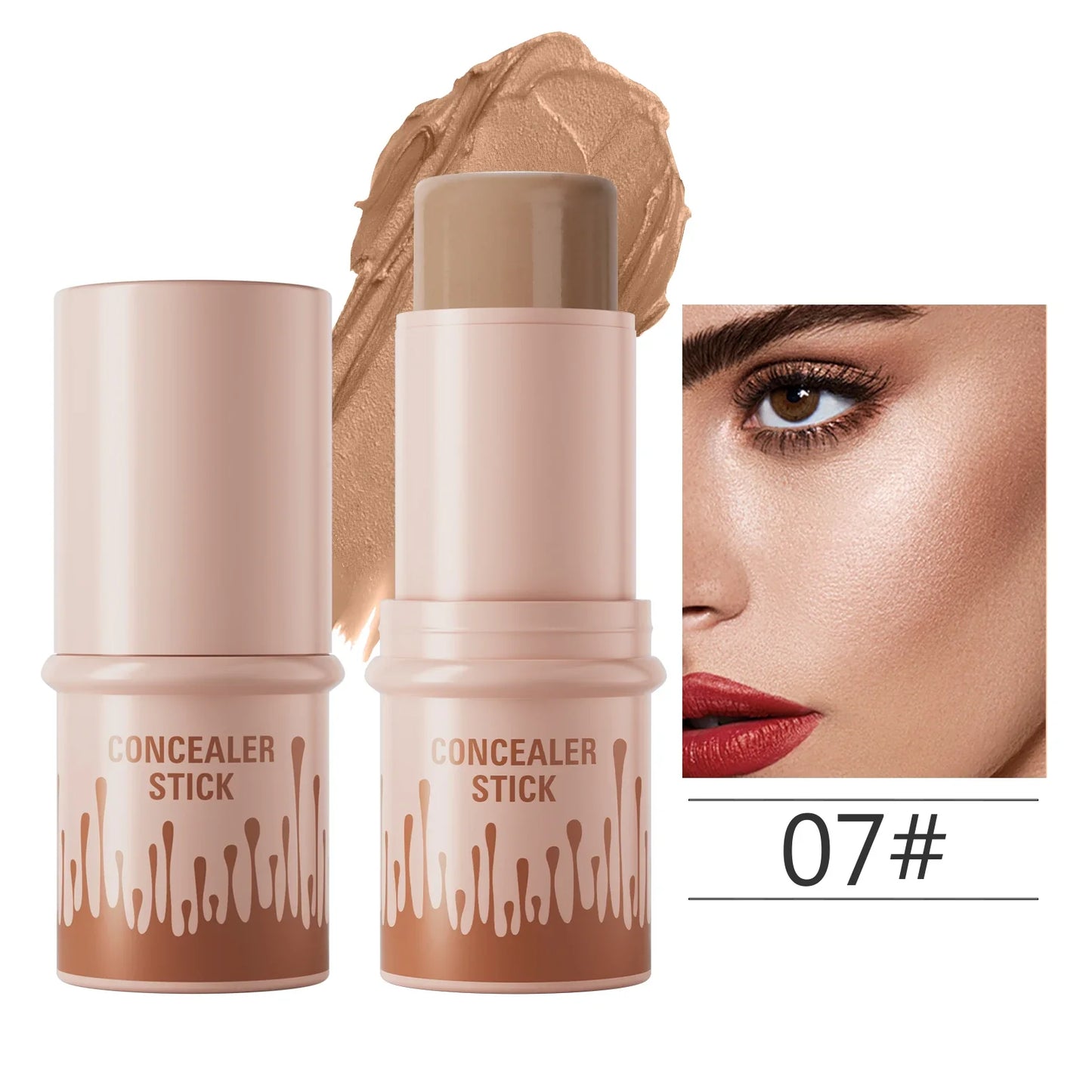 Multi-Color Natural Conforming Shadow Repair Stick – 3D Light Concealer, Blush & Multi-Functional Highlight Stick