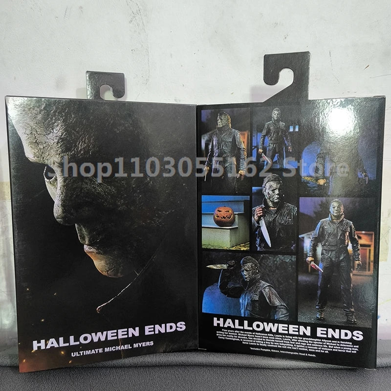 NECA Halloween II Michael Myers Action Figure – Pumpkin Kill Horror Collectible Toy