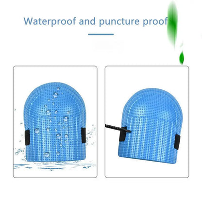 1 Pair Knee Protection Pads - Thickened Moisture-Resistant Tile Mud Worker Tools for Bricklaying and Manual Work