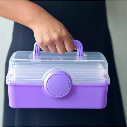 Diamond Art Organizer Suitcase Kit – Kawaii Bead Box and Painting Storage Pouches for DIY Accessories