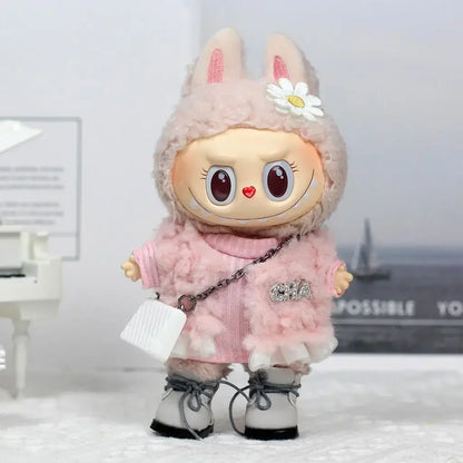 Labubu 15-17cm Doll Clothes — V1 & V2 Outfit Vinyl Face Doll Fashion Accessories