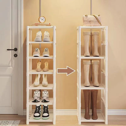 Compact Home Shoe Rack Storage Cabinet – Entry Level, Space Saving, Freely Combineable Design