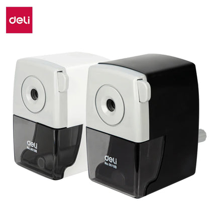 DELI Rotary Pencil Sharpener – Office & School Table Cutter Stationery Tool