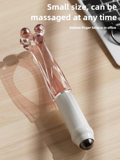 Finger Joint Acupoint Massager Roller – Handheld Tool for Arthritis, Finger Fatigue & Acupuncture Massage
