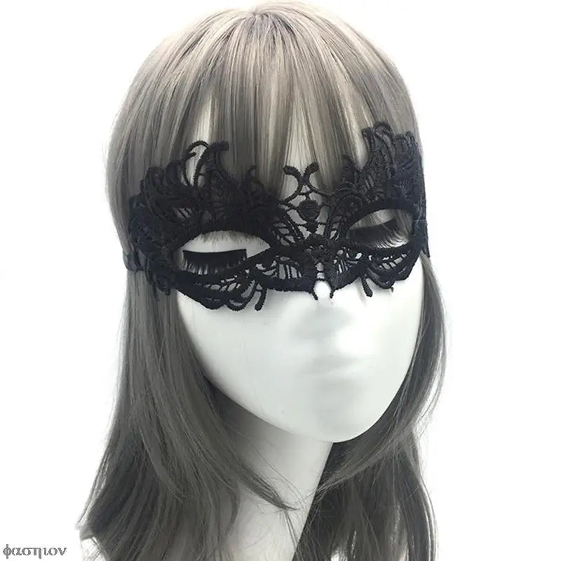 Halloween Lace Velvet Mask — Sexy Unisex Masquerade Eye Mask for Party, Prom, Costume & Cosplay Gifts