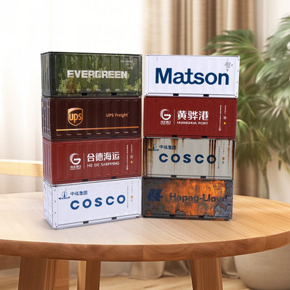 Mini Iron Storage Box - Creative Desktop Miniature Container for Small Items, Collectibles & Christmas Gifts