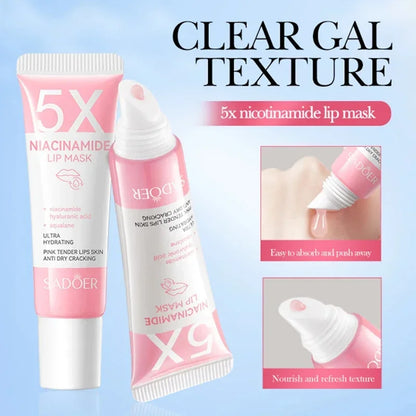 Dark Lip Repair Balm – Moisturizing Exfoliating Lip Treatment for Dry Lips, Fine Lines & Natural Pink Glow