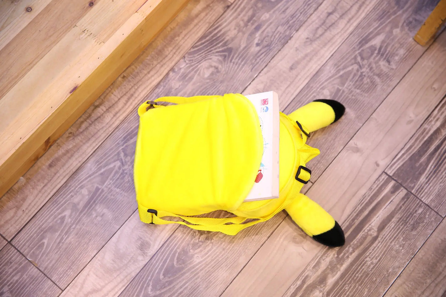 Pikachu Plush Backpack — Pokémon Peluche Stuffed Toy Schoolbag, Cute Cartoon Gift for Kids