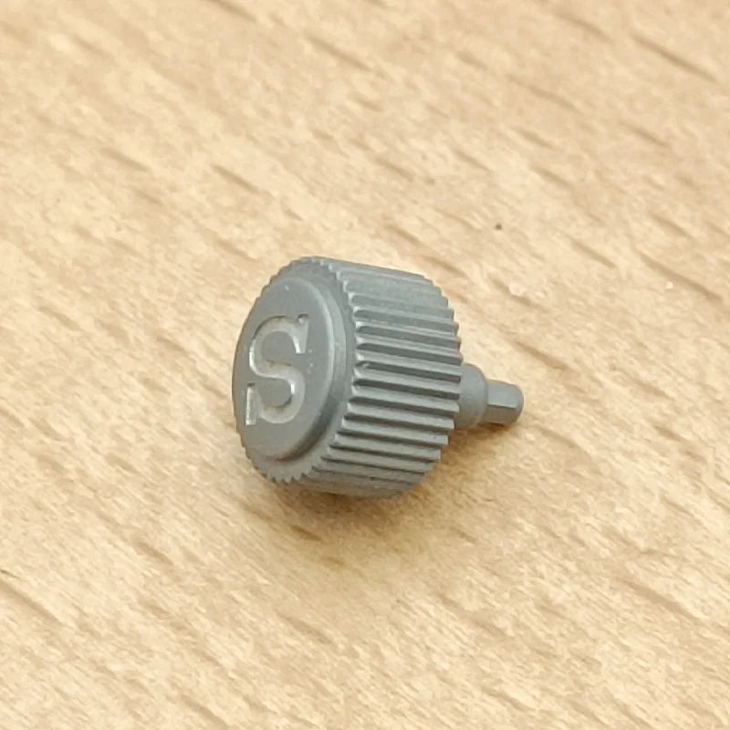 Silver, Gold & Black Watch Crown — Replacement for NH34/NH35/NH36 Movements SKX007