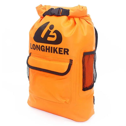 LONGHIKER Waterproof Backpack – For Diving, Rafting, Beach Tourism, Snorkeling, Swimming & Fishing