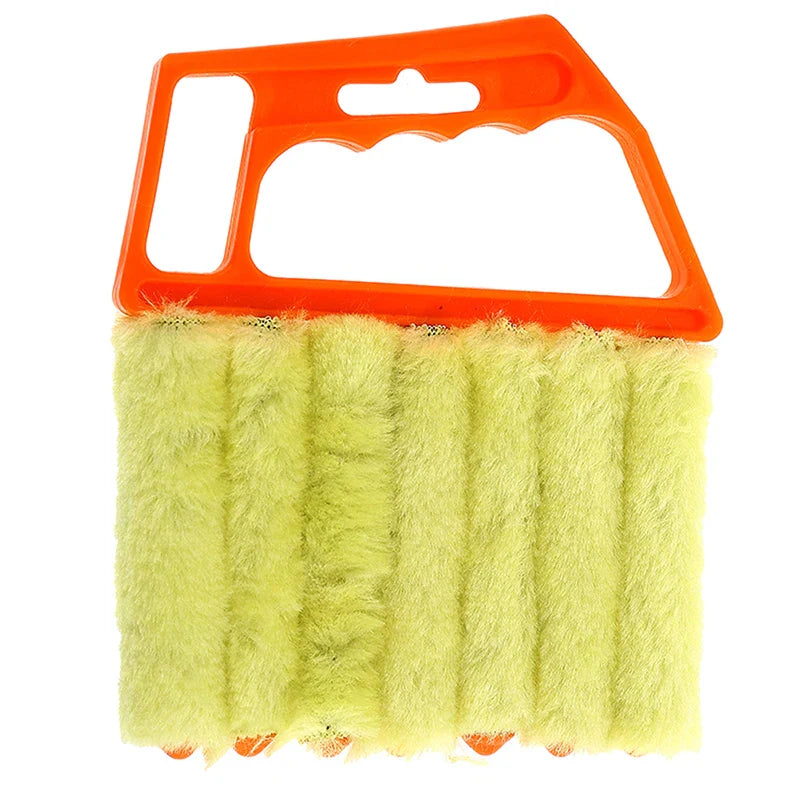 Microfiber Blind Blade Cleaning Cloth and Window Cleaning Brush - Versatile and Washable Cleaner Tool