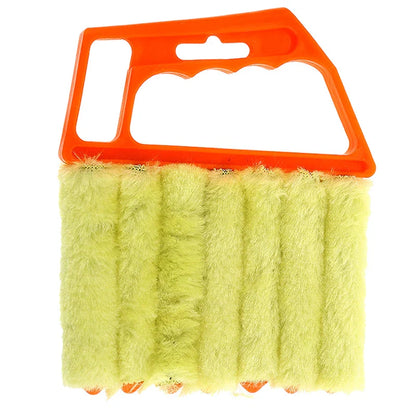 Microfiber Blind Blade Cleaning Cloth and Window Cleaning Brush - Versatile and Washable Cleaner Tool