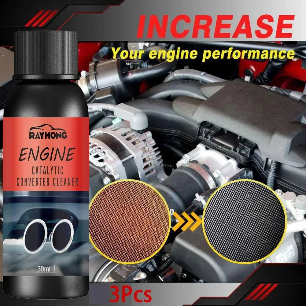 Car Engine Catalyst Converter Cleaner – Easy-to-Clean Automobile Engine CSV Cleaning Accelerator