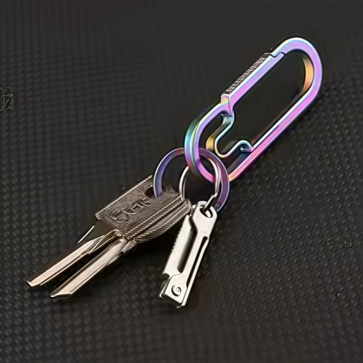 Mini Stainless Steel Folding Knife - Multi-Function Pocket Tool for Keychain, Camping & EDC
