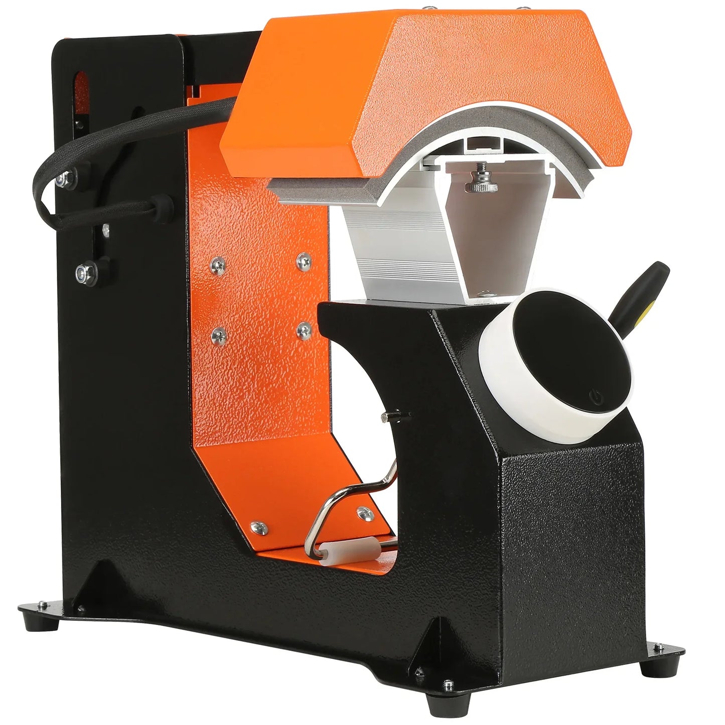 3-in-1 Hat Heat Press Machine - Adjustable Clamshell Cap Press with Replaceable Heating Pads