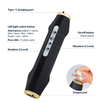 Glam Pod CO2 Capsules for Aqua Facial Machine – Bubble Skin Care Revive Pods for Beauty Treatment