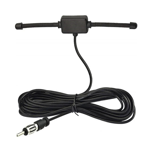 Universal Car Windshield AM/FM Radio Antenna – Signal Amplifier Booster, 12V Hidden Truck Antenna for Stereo