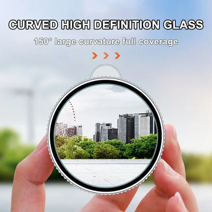 SEAMETAL 2PCS Wide-Angle Blind Spot Mirrors — 360° Adjustable HD Suction Cup Round Car Auxiliary Rearview Mirrors